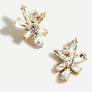 J. Crew Gem Burst Stud Earrings